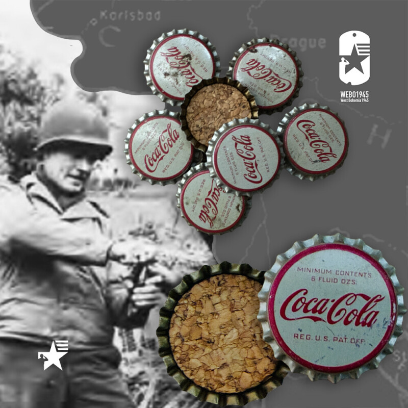O1672 Originální korunková zátka COCA-COLA 40s